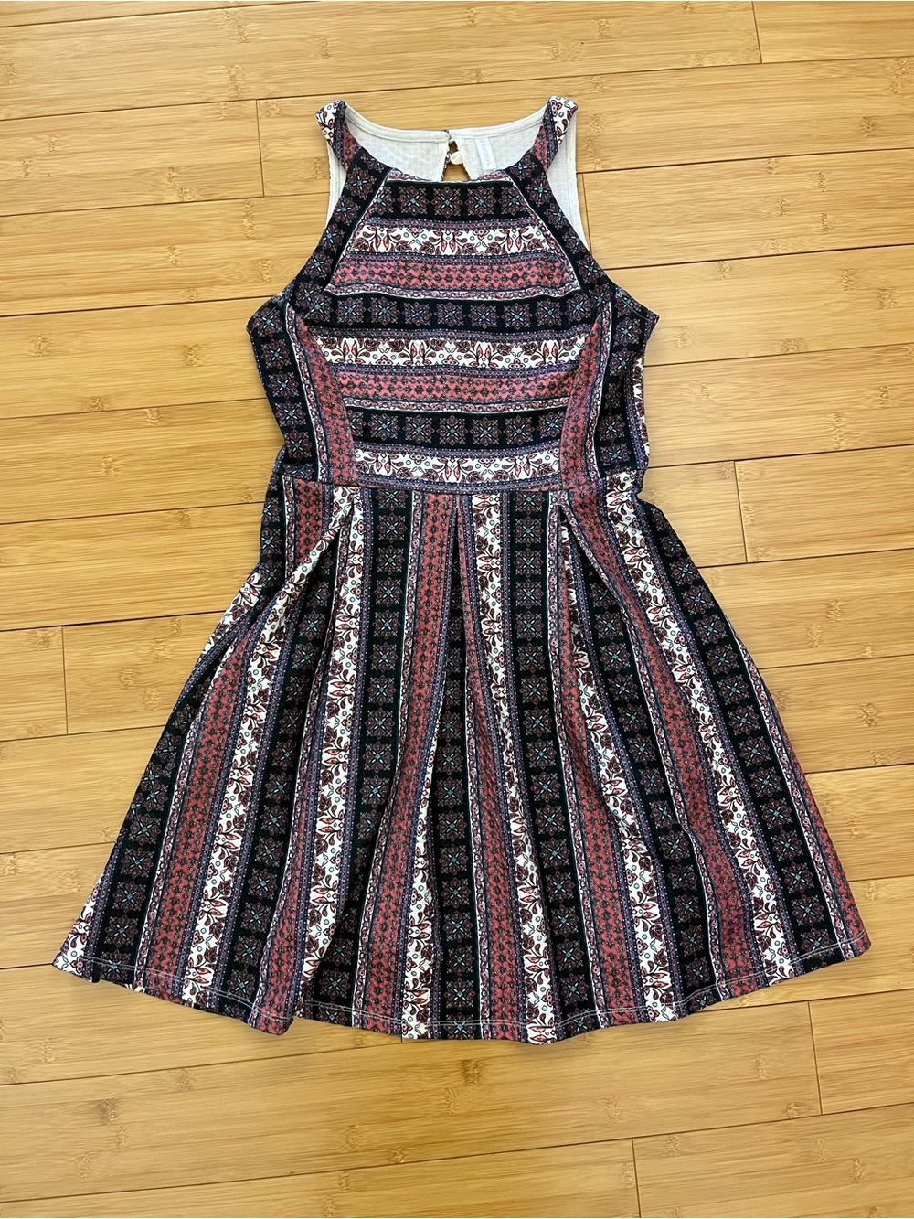 Xhilaration Boho Halter Mini Dress